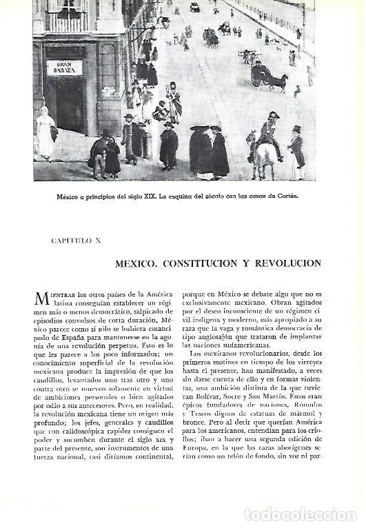 Otros art&iacute;culos de coleccionismo en papel: LAMINA 41276: Mexico a principios del siglo XIX - Pijoan