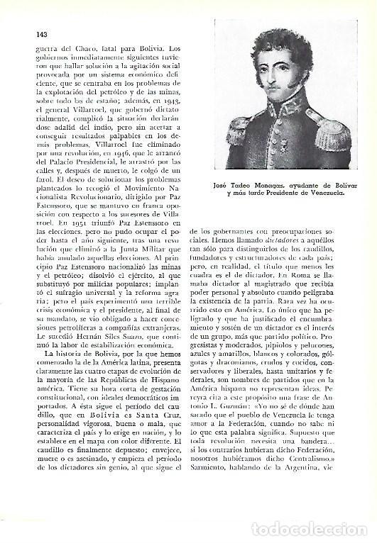 Otros art&iacute;culos de coleccionismo en papel: LAMINA 41270: Jose Tadeo Monagas - Pijoan