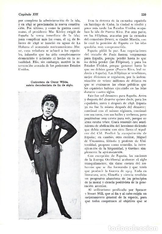 Otros art&iacute;culos de coleccionismo en papel: LAMINA 41308: Caricatura de Oscar Wilde - Pijoan