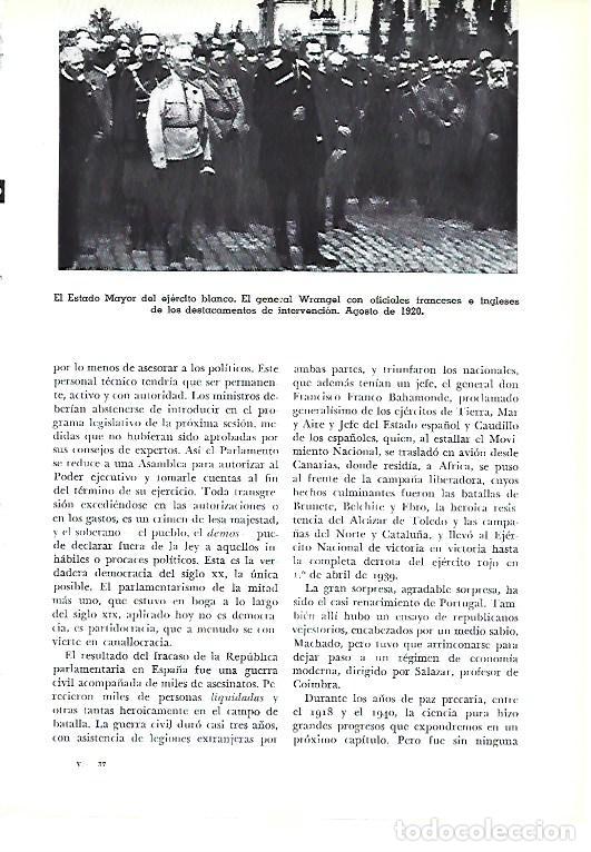 Otros art&iacute;culos de coleccionismo en papel: LAMINA 41338: El Estado Mayor del ejercito blanco - Pijoan