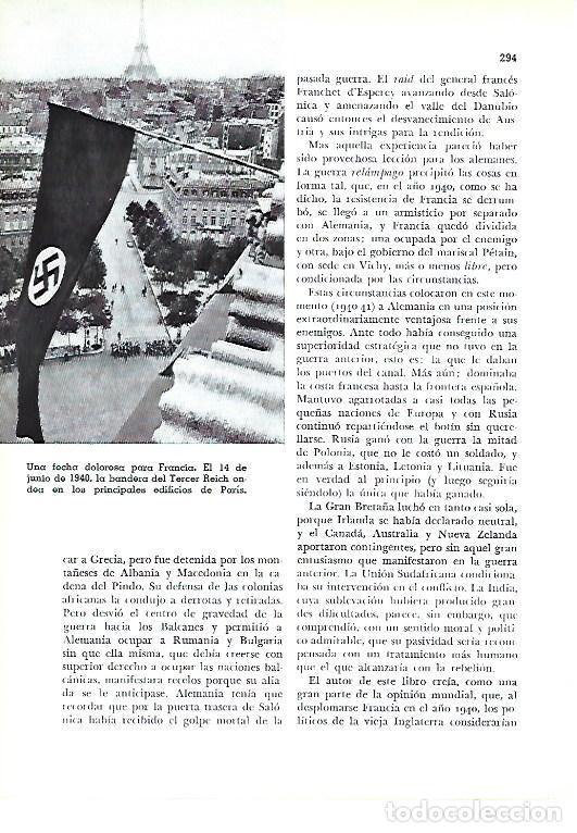 Outros artigos de papel: LAMINA 41343: La bandera del Tercer Reich en Paris en 1940 - Pijoan