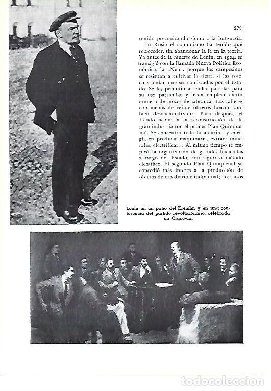 Outros artigos de papel: LAMINA 41336: Lenin en el patio del Kremlin - Pijoan