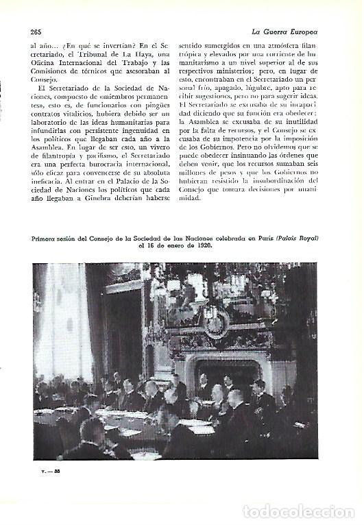 Outros artigos de papel: LAMINA 41330: Sesion de la Sociedad de las Nacines en Paris en 1920 - Pijoan
