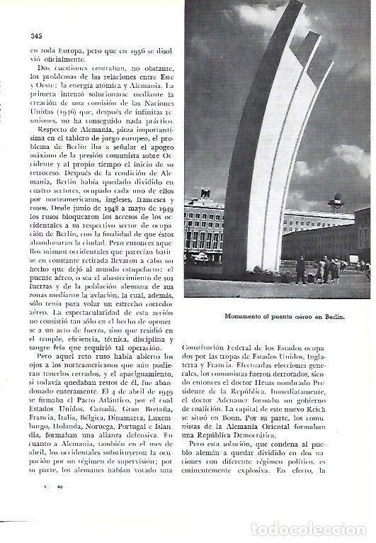 Outros artigos de papel: LAMINA 41366: Monumento al puente aereo en Berlin - Pijoan