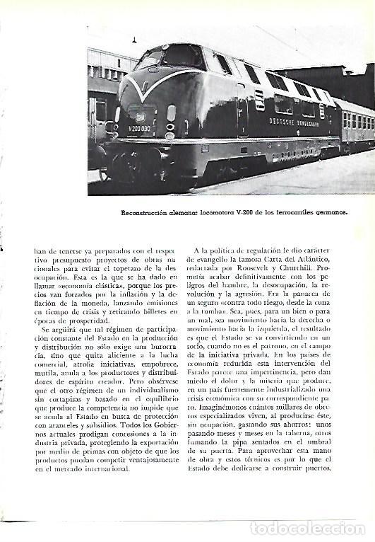 Otros art&iacute;culos de coleccionismo en papel: LAMINA 41375: Recostruccion alemana de la locomotora V-200 - Pijoan