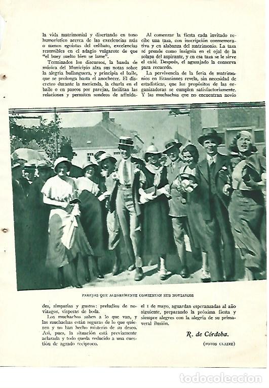 Otros art&iacute;culos de coleccionismo en papel: LAMINA 41396: Parejas en la Feria de Matrimonios - VVAA