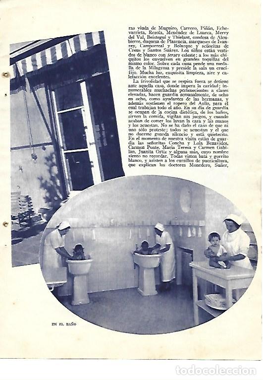 Otros art&iacute;culos de coleccionismo en papel: LAMINA 41400: Ba&ntilde;o de la Casa Cuna - VVAA