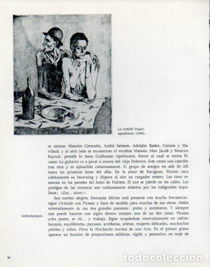 Otros art&iacute;culos de coleccionismo en papel: LAMINA V53880: Picasso. La comida frugal - Lothar-Gunther Buchheim
