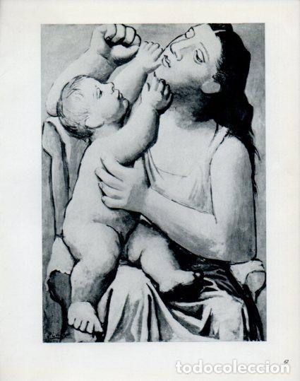 Otros art&iacute;culos de coleccionismo en papel: LAMINA V53887: Picasso. Madre e hijo - Lothar-Gunther Buchheim