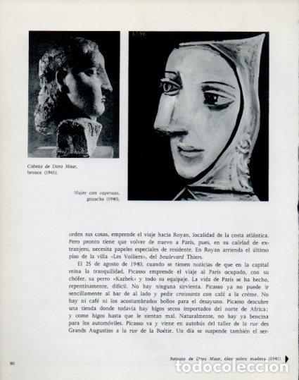 Otros art&iacute;culos de coleccionismo en papel: LAMINA V53892: Picasso. Cabeza de Dora Maar y Mujer con caperuza - Lothar-Gunther Buchheim
