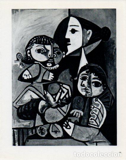 Otros art&iacute;culos de coleccionismo en papel: LAMINA V53897: Picasso. Mujer con naranja - Lothar-Gunther Buchheim