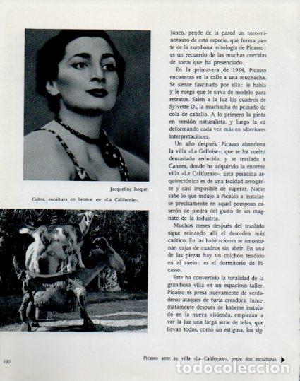 Otros art&iacute;culos de coleccionismo en papel: LAMINA V53900: La cabra escultura por Picasso y Jacqueline Roque - Lothar-Gunther Buchheim