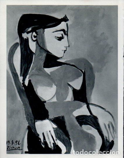 Otros art&iacute;culos de coleccionismo en papel: LAMINA V53910: Picasso. Mujer sentada - Lothar-Gunther Buchheim