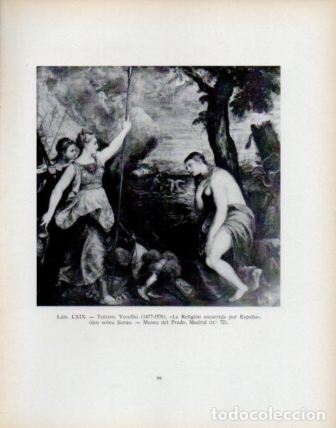 Collectionnisme Papier divers: LAMINA V53947: La Religion socorrida por Espa&ntilde;a de Tiziano