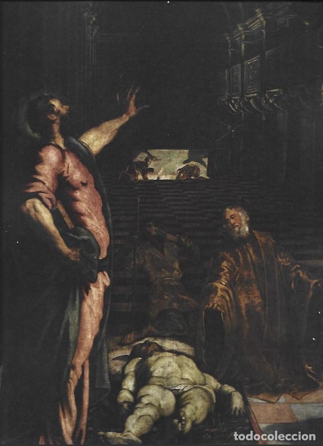 Collectionnisme Papier divers: LAMINA 41514: Detalle del Milagro de San Marcos, por Tintoretto - VVAA