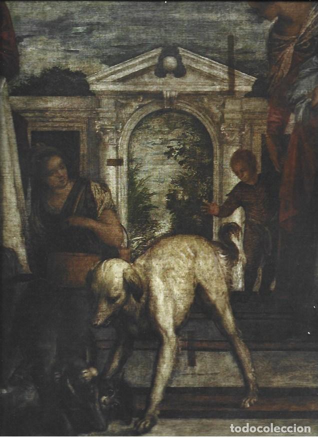 Altri oggetti di carta: LAMINA 41517: Detalle de Comida en casa de Simon Fariseo, por Verones - VVAA