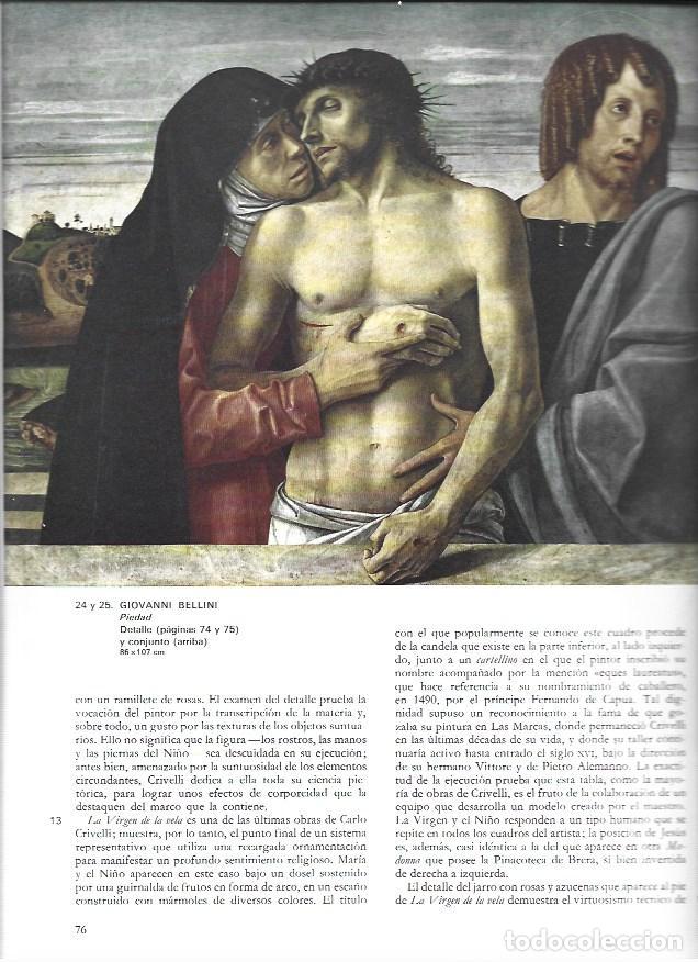 Altri oggetti di carta: LAMINA 41506: Detalle de la Piedad de Bellini - VVAA