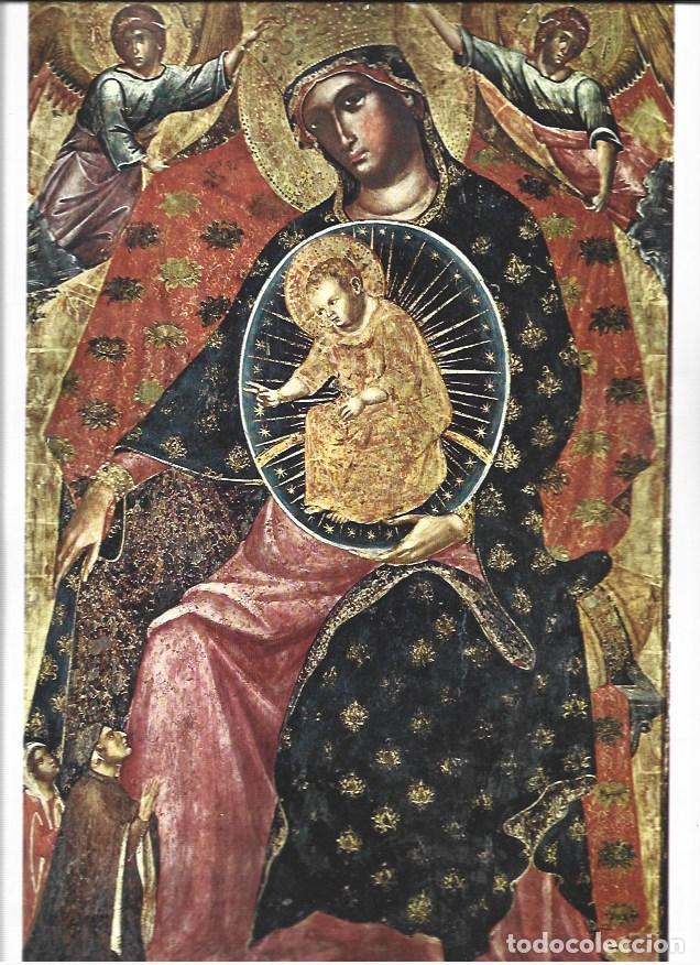 Collectionnisme Papier divers: LAMINA 41527: Virgen Majestad con donantes, por Veneziano - VVAA