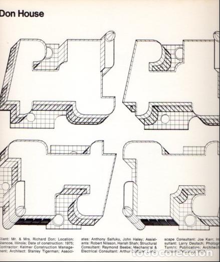 Otros art&iacute;culos de coleccionismo en papel: LAMINA V54015: Stanley Tigerman. Don House