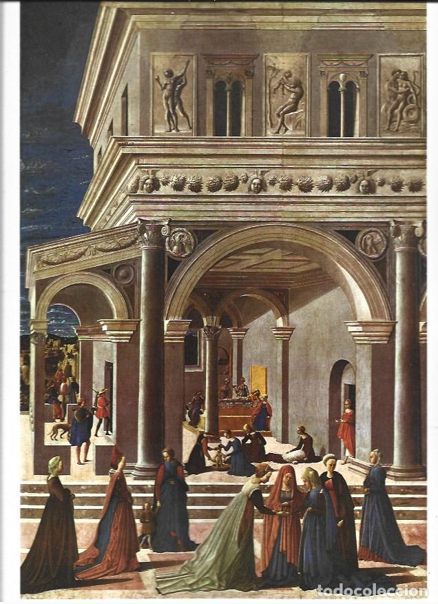 Otros art&iacute;culos de coleccionismo en papel: LAMINA 41557: Nacimiento de la Virgem por el Maestro de las Tablas Barberini - Luis Monreal