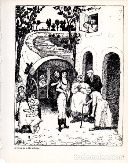 Paper Collecting Others: LAMINA V54472: El retorn de la filla prodiga per Pidelaserra. Revista Papitu