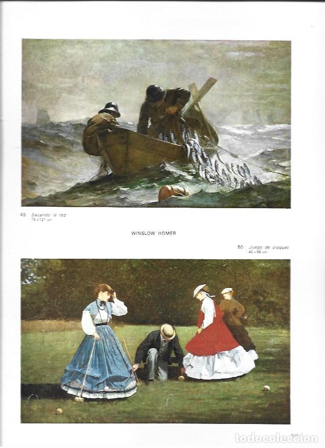 Outros artigos de papel: LAMINA 41599: Sacando la red y Juego de croquet, por Winslow Homer - Luis Monreal