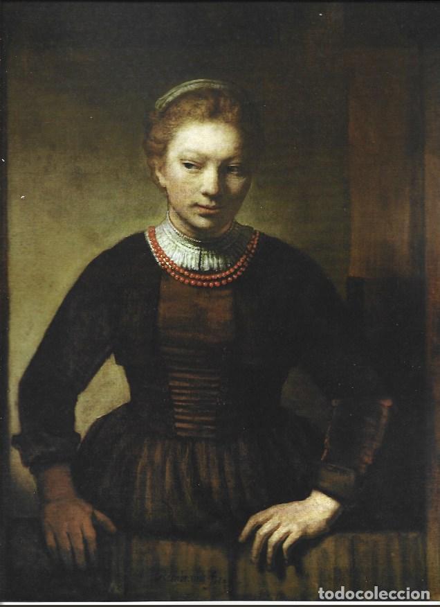 Collectionnisme Papier divers: LAMINA 41592: Muchacha en la ventana, por Rembrandt - Luis Monreal