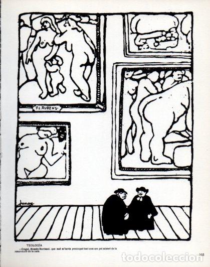 Collectionnisme Papier divers: LAMINA V54512: Teologia per Junoy. Revista Papitu