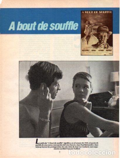Otros art&iacute;culos de coleccionismo en papel: LAMINA V54532: A bout de souffle por Jean Luc Godard