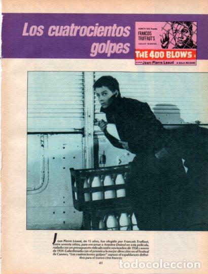 Otros art&iacute;culos de coleccionismo en papel: LAMINA V54554: Los cuatrocientos golpes por Fran&ccedil;ois Truffaut