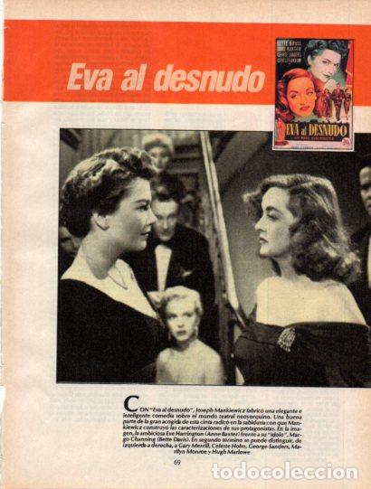 Otros art&iacute;culos de coleccionismo en papel: LAMINA V54564: Eva al desnudo con Bette Davis y Anne Baxter
