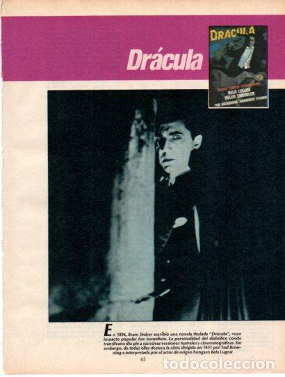 Otros art&iacute;culos de coleccionismo en papel: LAMINA V54562: Dracula con Bela Lugosi