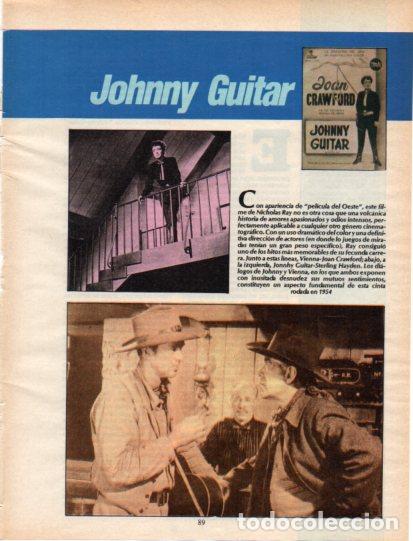 Otros art&iacute;culos de coleccionismo en papel: LAMINA V54574: Johnny Guitar con Joan Crawford y Sterling Gayden