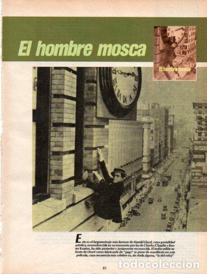 Otros art&iacute;culos de coleccionismo en papel: LAMINA V54572: El hombre mosca con Harold Lloyd