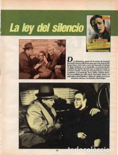 Otros art&iacute;culos de coleccionismo en papel: LAMINA V54579: La ley del silencio con Marlon Brando