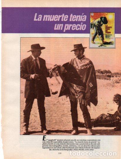 Collectionnisme Papier divers: LAMINA V54589: La muerte tenia un precio con Clint Eastwood