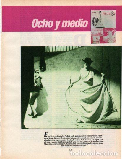 Collectionnisme Papier divers: LAMINA V54597: Ocho y medio por Federico Fellini