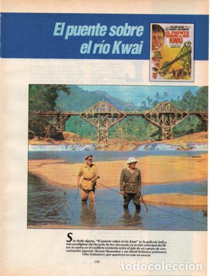 Collectionnisme Papier divers: LAMINA V54602: El puente sobre el rio Kwai con Alec Guinness y William Holden