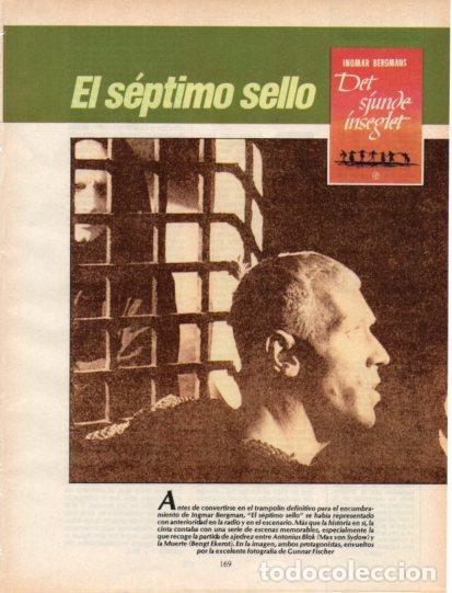 Collectionnisme Papier divers: LAMINA V54614: El septimo sello por Ingmar Bergman
