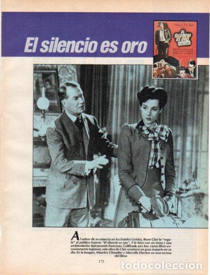 Collectionnisme Papier divers: LAMINA V54617: El silencio es oro con Maurice Chevalier