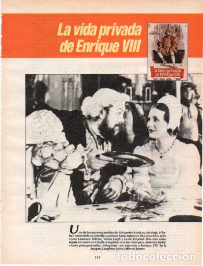 Collectionnisme Papier divers: LAMINA V54627: La vida privada de Enrique VIII con Charles Laughton y Merle Oberon
