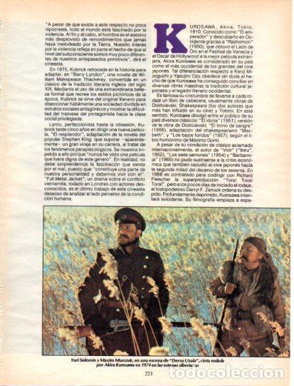 Collectionnisme Papier divers: LAMINA V54639: Dersu Uzala escena de la pelicula por Kurosawa