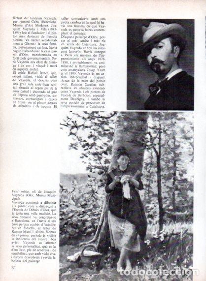Paper Collecting Others: LAMINA V54679: Fent mitja i retrat de Joaquim Vayreda - Edmon Valles