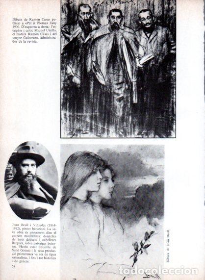 Otros art&iacute;culos de coleccionismo en papel: LAMINA V54682: Miquel Utrillo, Ramon Casas i Galceran per Ramon Casas - Edmon Valles