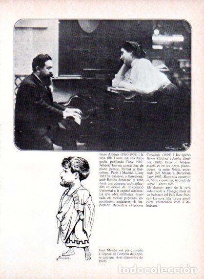 Paper Collecting Others: LAMINA V54689: Isaac Albeniz i la seva filla l'any 1907 - Edmon Valles