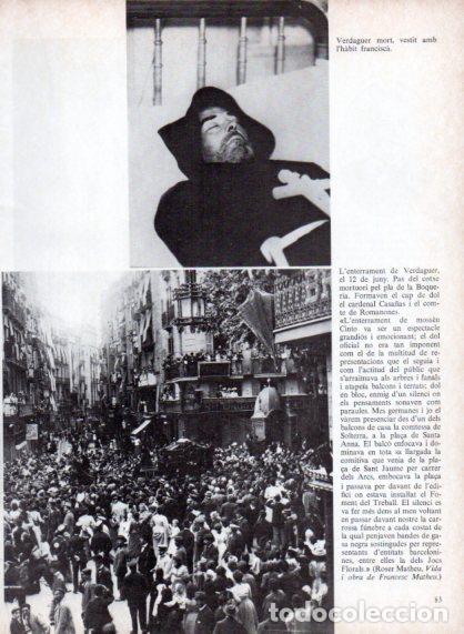 Paper Collecting Others: LAMINA V54694: Jacint Verdaguer mort i el seu enterrament - Edmon Valles