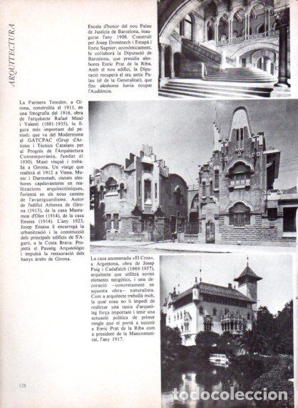 Sammelleidenschaft Andere Papierartikel: LAMINA V54714L La Farinera Teixidor a Girona i Casa El Cros a Argentona - Edmon Valles