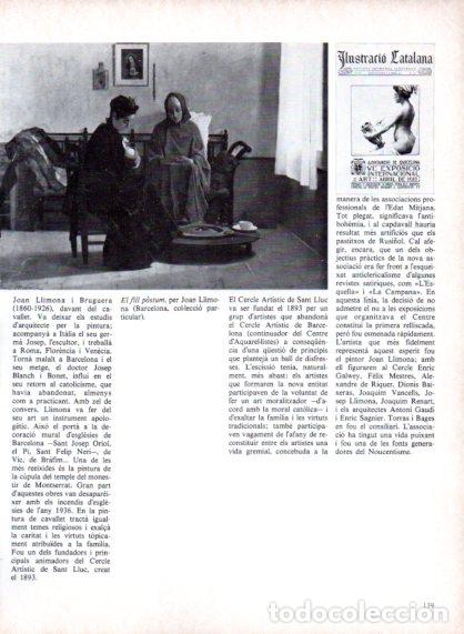 Sammelleidenschaft Andere Papierartikel: LAMINA V54719: El fill postum per Joan Llimona - Edmon Valles