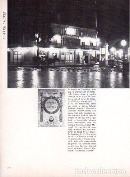 Outros artigos de papel: LAMINA V54737: El Teatre de Catalunya a Barcelona 1912 - Edmon Valles