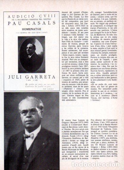 Outros artigos de papel: LAMINA V54759: Joan Lamote de Grignon - Edmon Valles